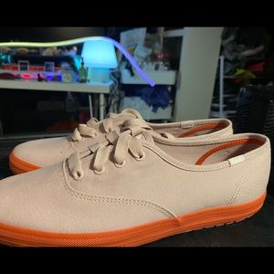 Keds Womens Canvas Champion TRX Sneakers Shoes Pink WF63870 Size 9